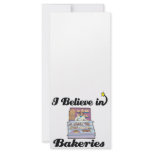 i believe in bakeries rack cards