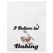 i believe in baking personalized flyer