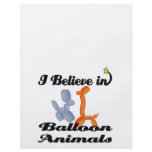 i believe in balloon animals full color flyer
