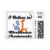 i believe in balloon animals stamps