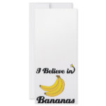 i believe in bananas rack card
