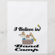 i believe in band camp flyers