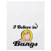 i believe in bangs flyer
