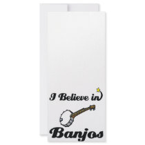 i believe in banjos rack card template