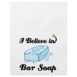 i believe in bar soap flyers