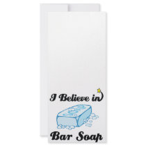 i believe in bar soap custom rack cards