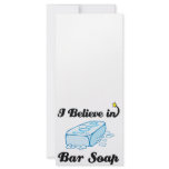 i believe in bar soap rack cards