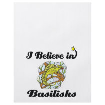 i believe in basilisks personalized flyer