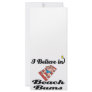 i believe in beach bums customized rack card