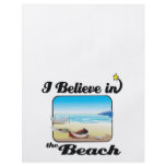 i believe in beach full color flyer