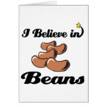 i believe in beans cards