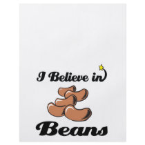 i believe in beans flyers