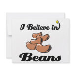 i believe in beans announcements
