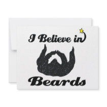 i believe in beards invite