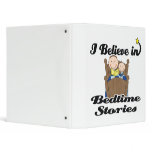 i believe in bedtime stories boys vinyl binders