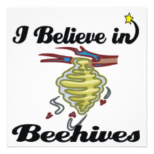 i believe in beehives personalized invites