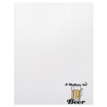 i believe in beer letterhead
