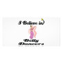 i believe in belly dancers photo card template