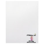 i believe in belly dancing custom letterhead