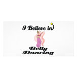 i believe in belly dancing photo cards