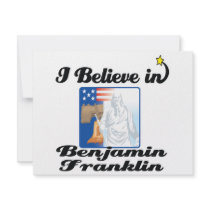i believe in benjamin franklin announcements