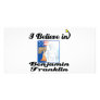 i believe in benjamin franklin photo card template