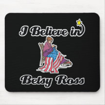 i believe in betsy ross mousepad