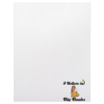 i believe in big boobs letterhead