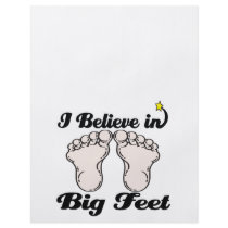 i believe in big feet custom flyer