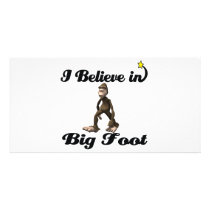 i believe in big foot photo cards