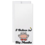 i believe in big mouths rack cards