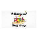 i believe in big top photo cards