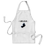 I Believe in Bigfoot Apron