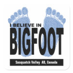 I Believe in Bigfoot stickers