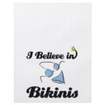 i believe in bikinis flyer design
