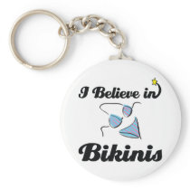 i believe in bikinis key chains