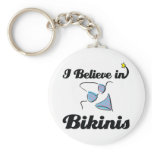 i believe in bikinis key chains