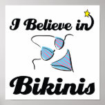 i believe in bikinis posters