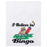 i believe in bingo flyers