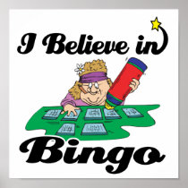 i believe in bingo print