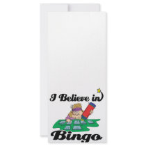 i believe in bingo rack card template