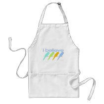 I believe in birds aprons