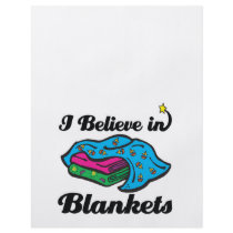 i believe in blankets custom flyer