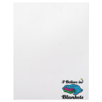 i believe in blankets letterhead template