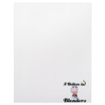 i believe in blenders personalized letterhead