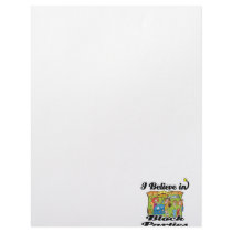 i believe in block parties custom letterhead