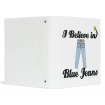 i believe in blue jeans binders