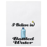 i believe in bottled water custom flyer
