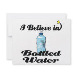 i believe in bottled water personalized announcements