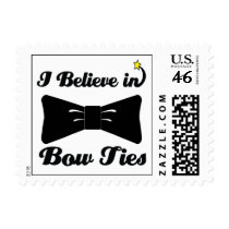i believe in bow ties stamps